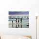 a run to the pier Wall Mural