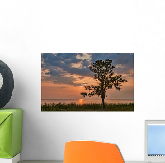Sunset Mobile Bay Wall Decal