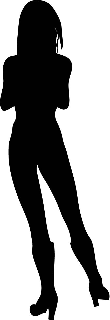 Woman Attractive Heels 2 Wall Decal