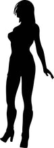 Woman Attractive Heels 3 Wall Decal