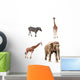 Africa Animals Collection Wall Stickers