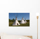 Indian Teepees Wall Mural