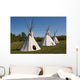 Indian Teepees Wall Mural