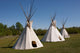 Indian Teepees Wall Mural