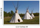 Indian Teepees Wall Mural