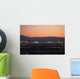las vegas skyline at dusk Wall Mural