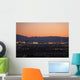 las vegas skyline at dusk Wall Mural