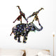 acrobatics Wall Decal