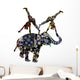 acrobatics Wall Decal
