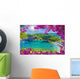 Amazing Bay with Crystal Wall Decal