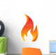 Fire Logo Wall Decal