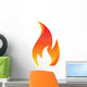 Fire Logo Wall Decal
