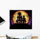 Haunted House Wall Mural