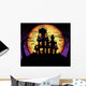 Haunted House Wall Mural