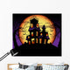 Haunted House Wall Mural