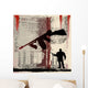 Tommy Gun Grunge Wall Mural