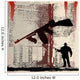 Tommy Gun Grunge Wall Mural