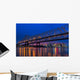 Mississippi River Bridge over Wall Decal