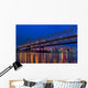 Mississippi River Bridge over Wall Decal