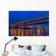 Mississippi River Bridge over Wall Decal