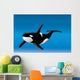 Orca Bottom Sea Wall Mural