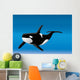 Orca Bottom Sea Wall Mural