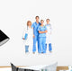 Smiling medical nurse Wall Decal