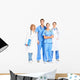 Smiling medical nurse Wall Decal