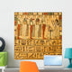 Ancient Egyptian Gods and Hieroglyphics Wall Mural