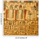 Ancient Egyptian Gods and Hieroglyphics Wall Mural