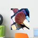 makeup display and brush after makeup was done Wall Mural