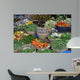 Healthy food - fruit and vegetable stand in Africa Wall Mural