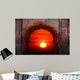 Ancient Indian Sunset Wall Mural