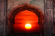 Ancient Indian Sunset Wall Mural