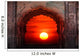 Ancient Indian Sunset Wall Mural