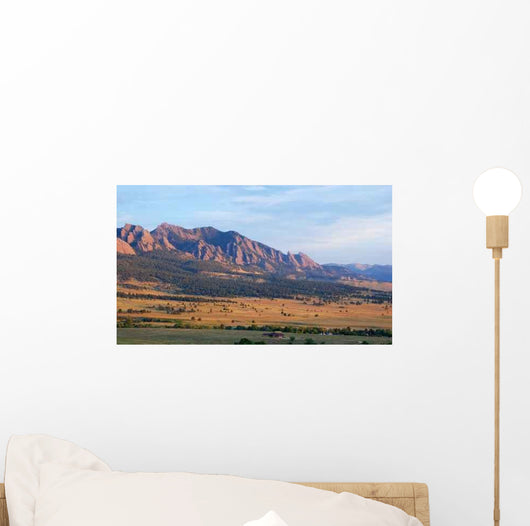 Sunrise Edge Rocky Mountains Wall Decal