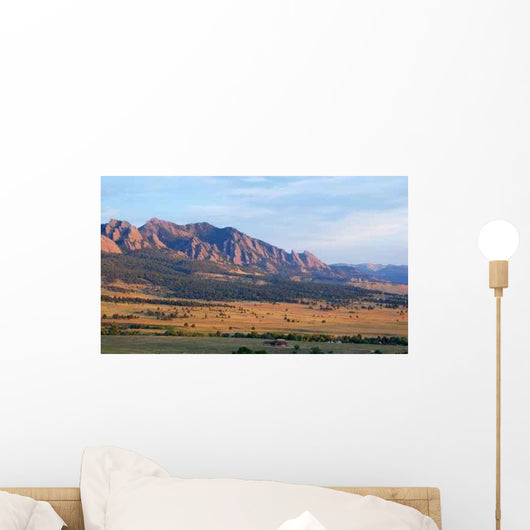 Sunrise Edge Rocky Mountains Wall Decal