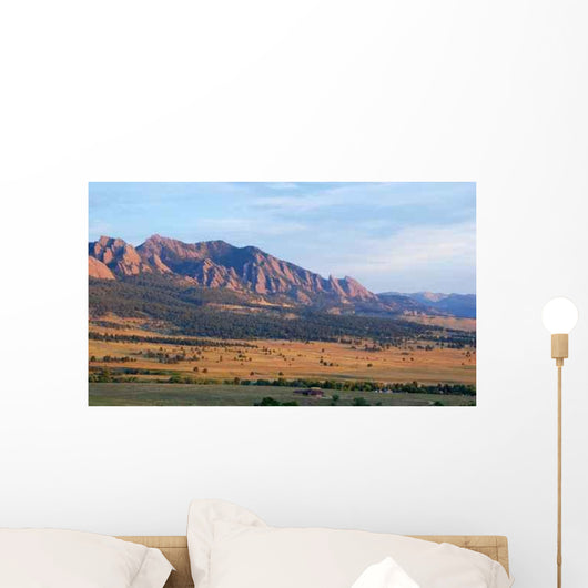 Sunrise Edge Rocky Mountains Wall Decal