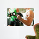 Dumbbell Training in Gym Wall Mural