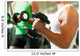 Dumbbell Training in Gym Wall Mural