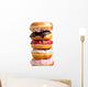 Assorted Donuts on white Wall Decal