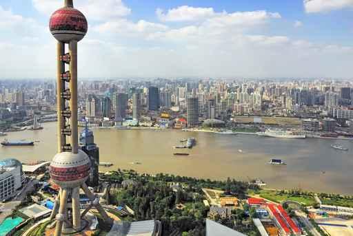 China Shanghai Pearl Tower Wall Decal Design 1