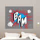 Comic book explosion - BAM Wall Mural