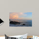 Atardecer En La Playa Wall Mural