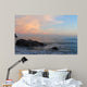 Atardecer En La Playa Wall Mural