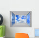 From Window Blu Sky Wall Decal
