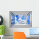 From Window Blu Sky Wall Decal