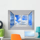 From Window Blu Sky Wall Decal