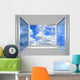From Window Blu Sky Wall Decal