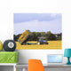 Collecting Bales Wall Decal